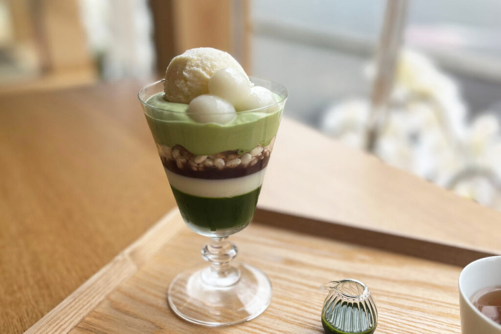 Limited time only matcha parfait
