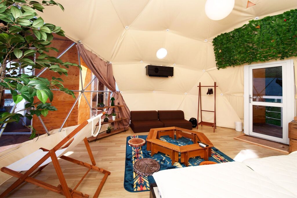 Farm Glamping Kyoto Amanohashidate Interior view