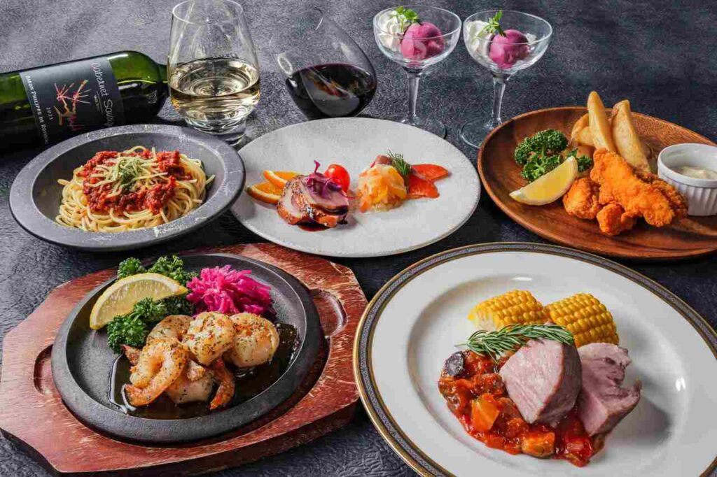 しょうざんリゾート京都　ビアガーデン　料理　