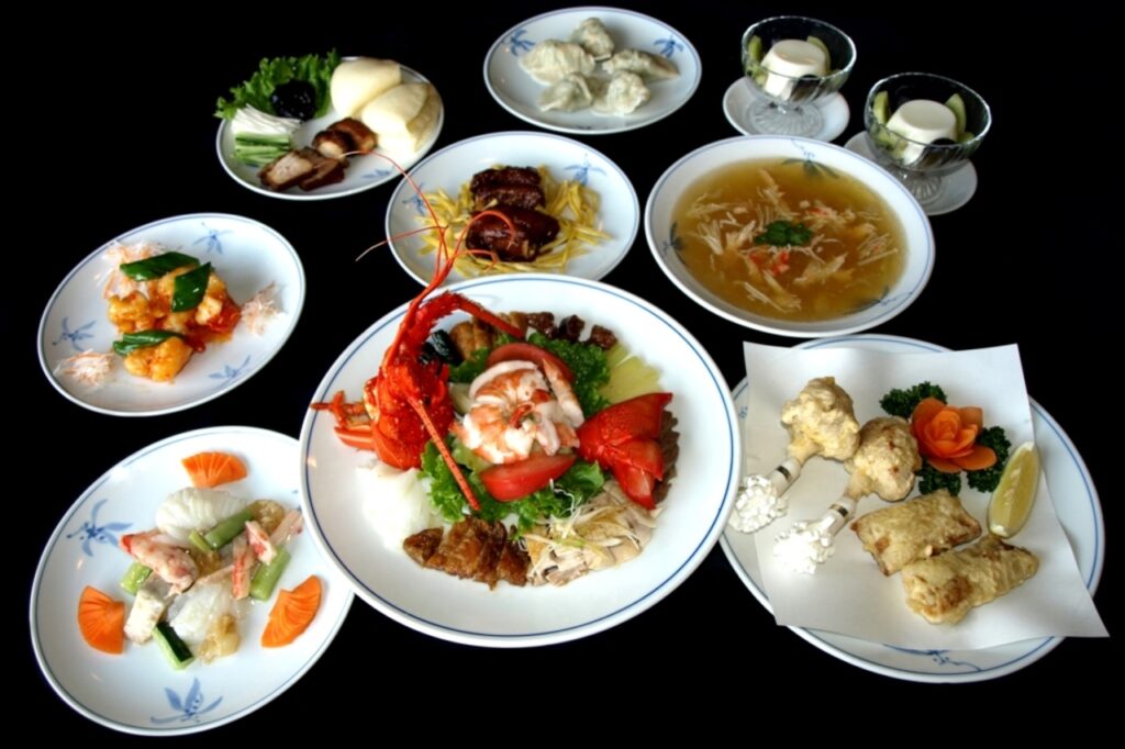 東華菜館　ビアガーデン　料理