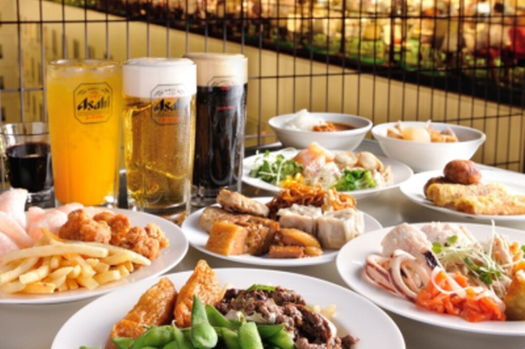 都ホテル　ビアガーデン　料理