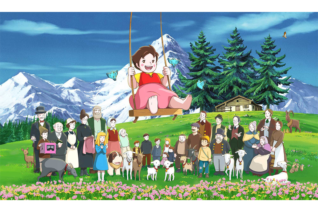 放映50周年記念特別企画『アルプスの少女ハイジ展』が開催中