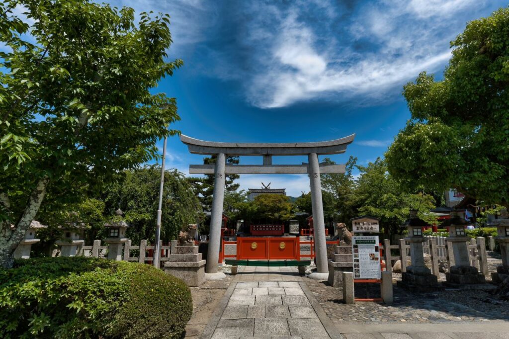 車折神社の鳥居