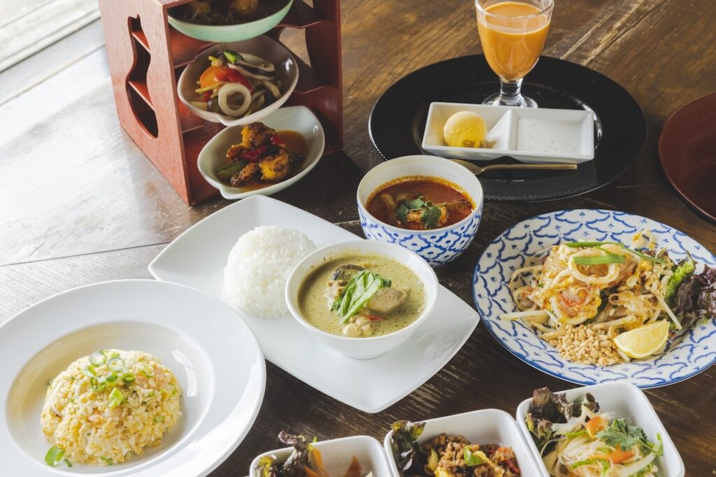 佛沙羅館のコースの一例