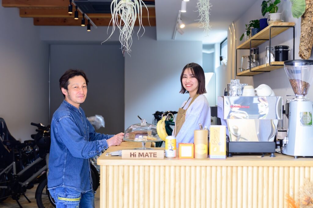 ［100bikeskyoto with coffee］　店主