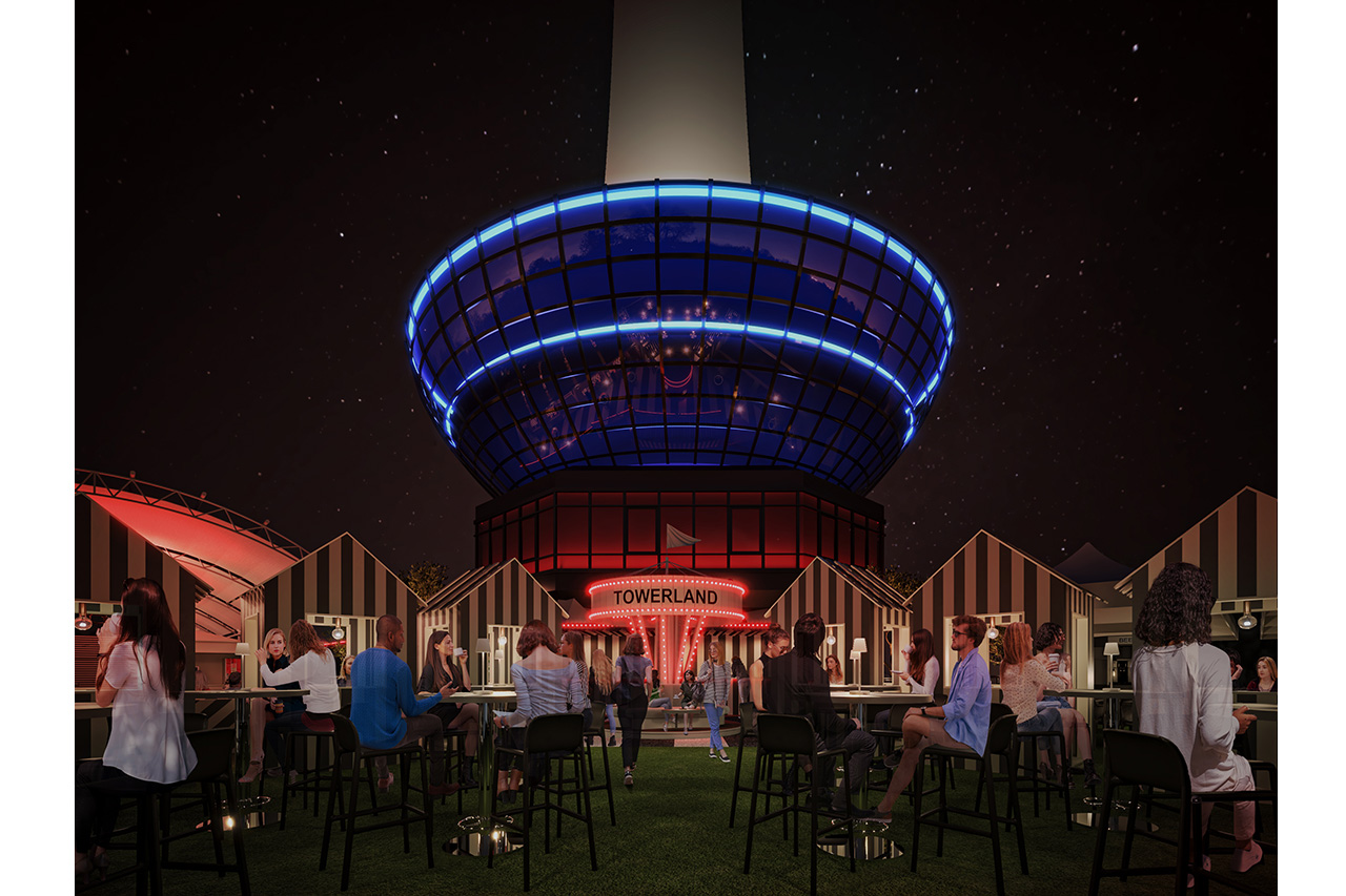 ルーフトップで楽しむ食と音楽［TOWERLAND –ROOFTOP BAR & BBQ