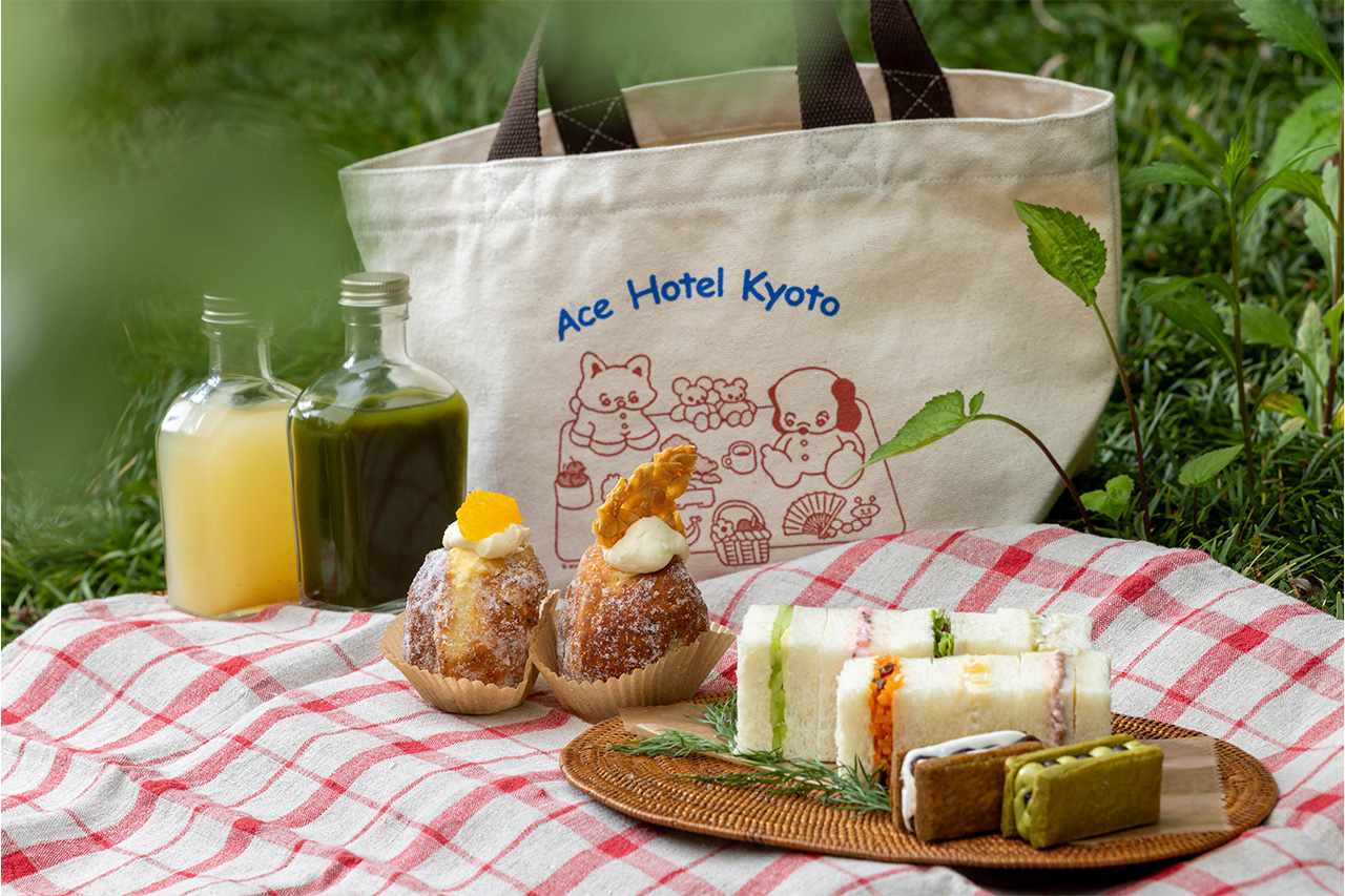 アフタヌーンティーを気軽に持ち運べるセットが［エースホテル京都