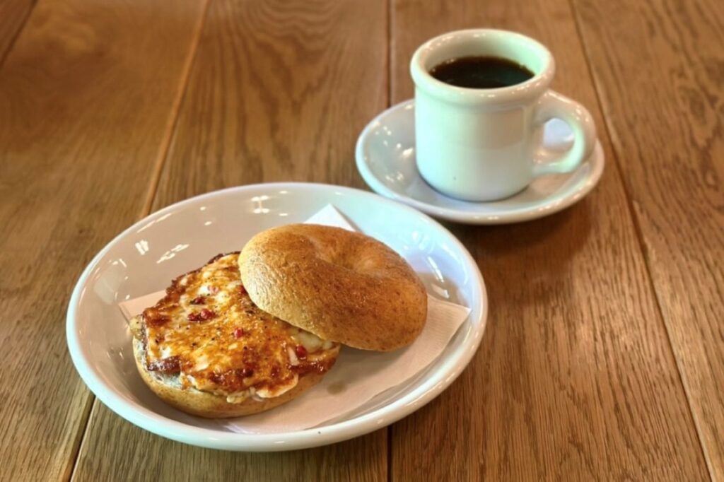 AUSGANG　ベーグル、コーヒー