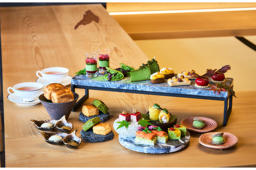 デュシタニ京都　アフタヌーンティー