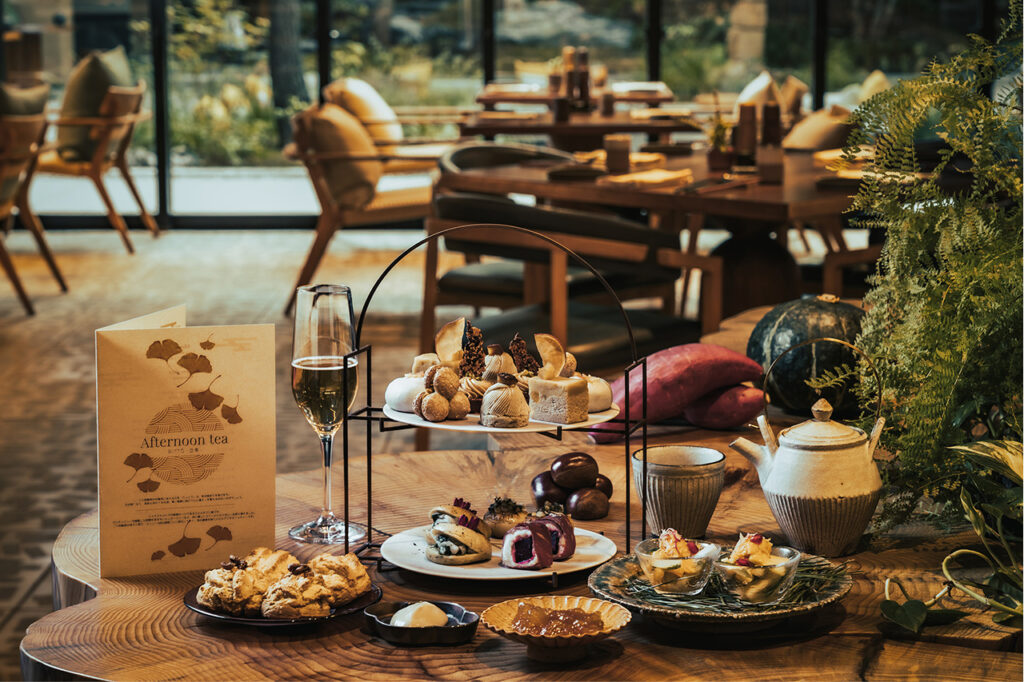 シックスセンシズ京都　アフタヌーンティー立冬