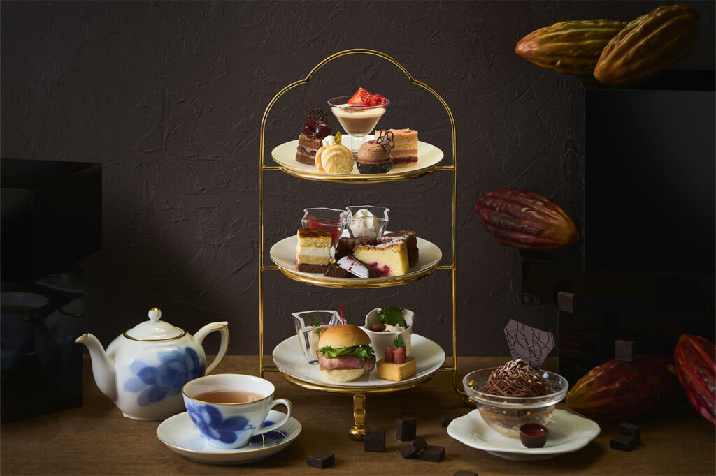 ウェスティン都ホテル京都　チョコレートアフタヌーンティー