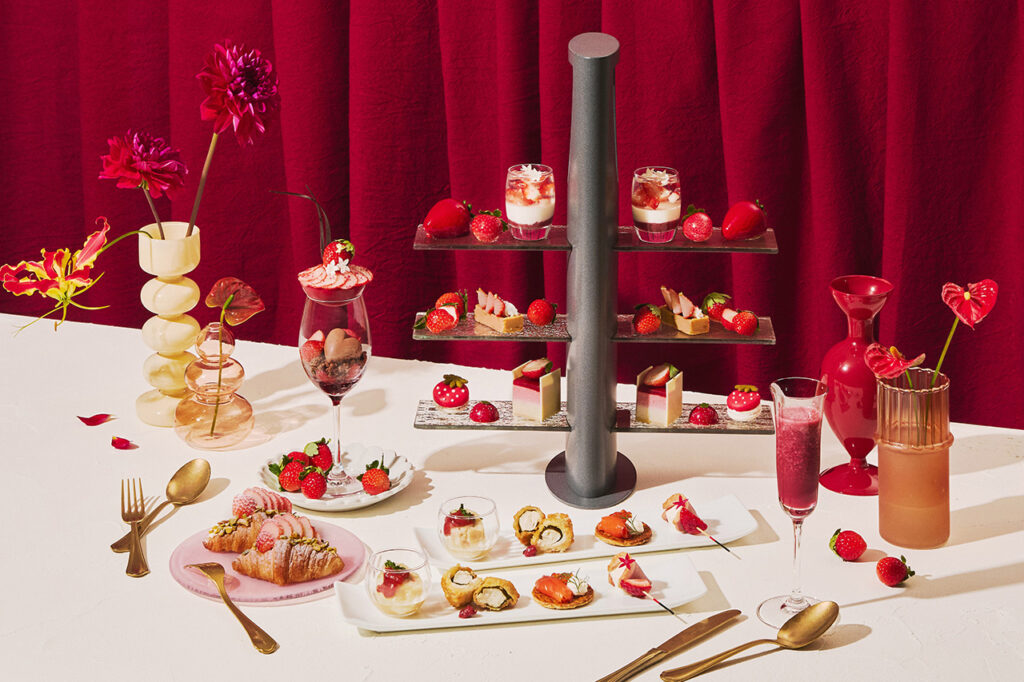 THE THOUSAND KYOTO（ザ・サウザンド京都）ストロベリー・パルフェ・アフタヌーンティー