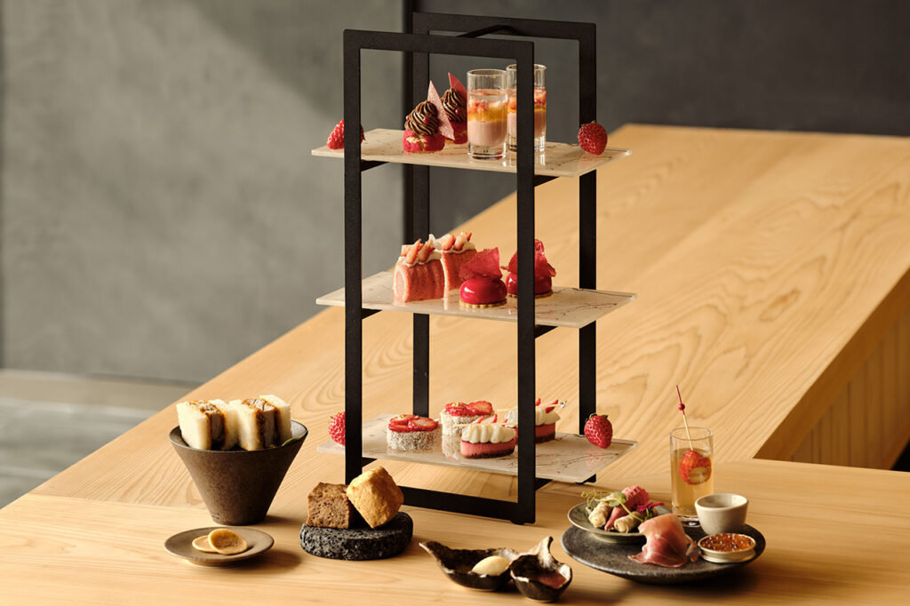 デュシタニ京都　和束町のいちごアフタヌーンティー