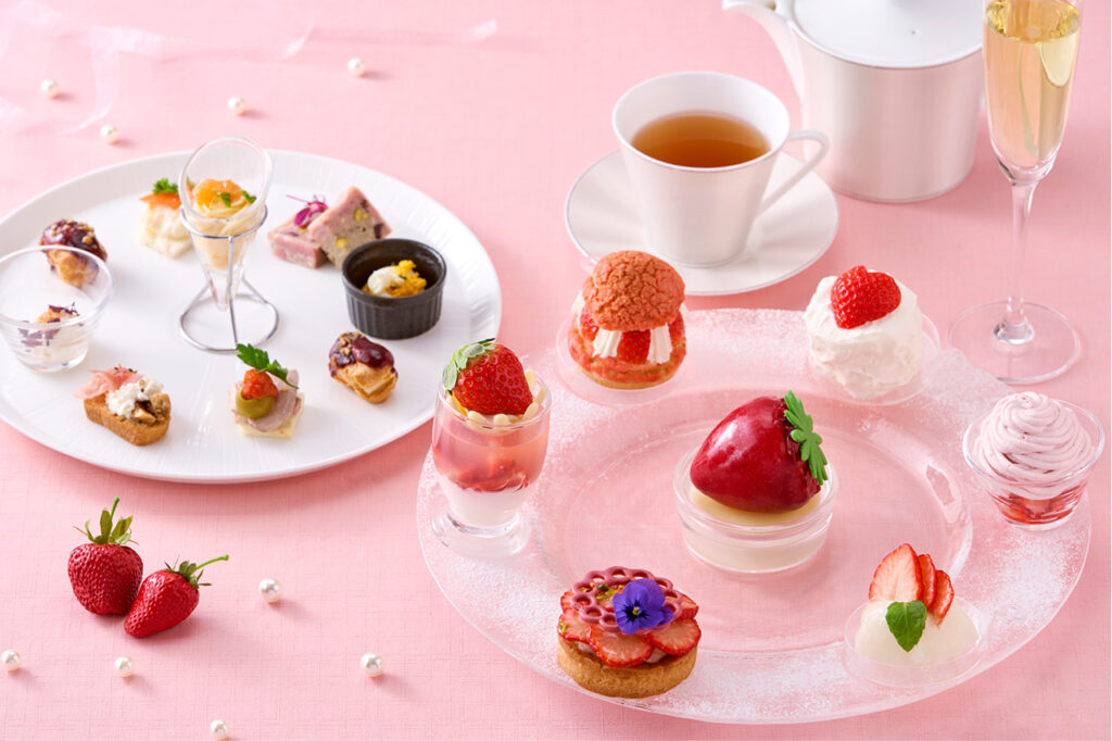 リーガロイヤルホテル京都　苺アフタヌーンティーセット