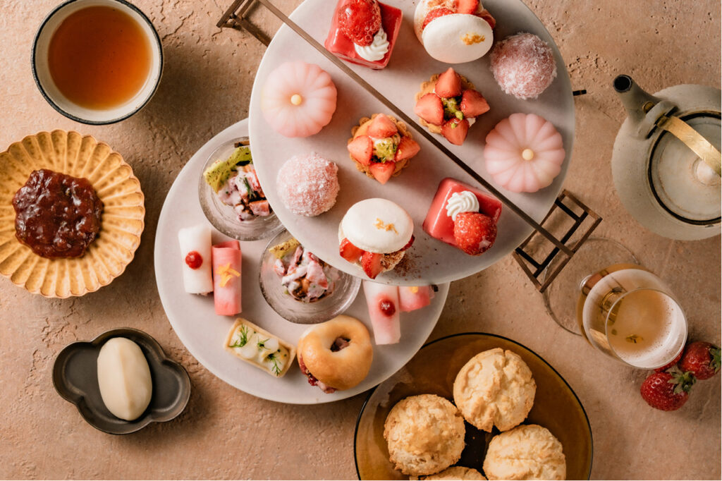 シックスセンシズ 京都 「大寒」のストロベリーアフタヌーンティー