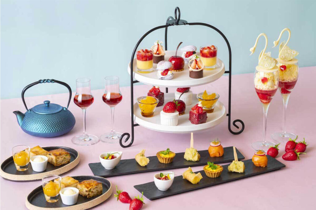 アフタヌーンティーセット　京都ブライトンホテル