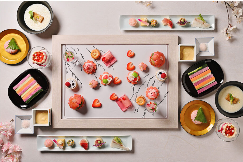 ザ・プリンス 京都宝ヶ池和のアフタヌーンティーセット「Art of Plate～香風駘蕩（かふうたいとう）～」