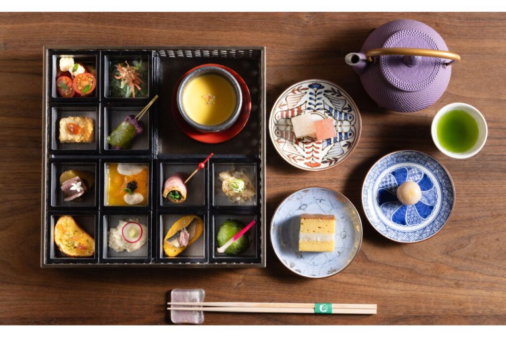 翠嵐 ラグジュアリーコレクションホテル 京都「和のアフタヌーンティー」