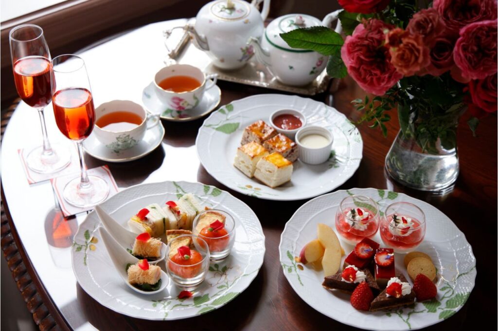 ローズアフタヌーンティー 長楽館