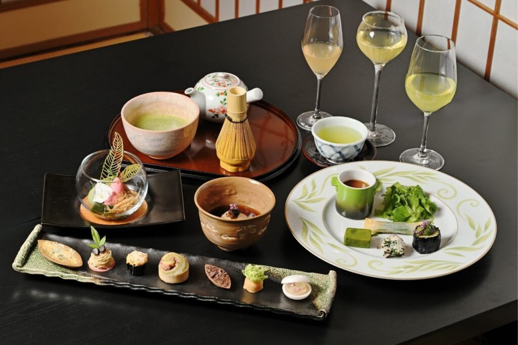 ザ・プリンス 京都宝ヶ池 「福寿園」の日本茶と楽しむ和のアフタヌーンティー