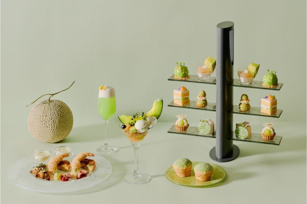THE THOUSAND KYOTO　THE MELON SEASON Parfait Afternoon Tea