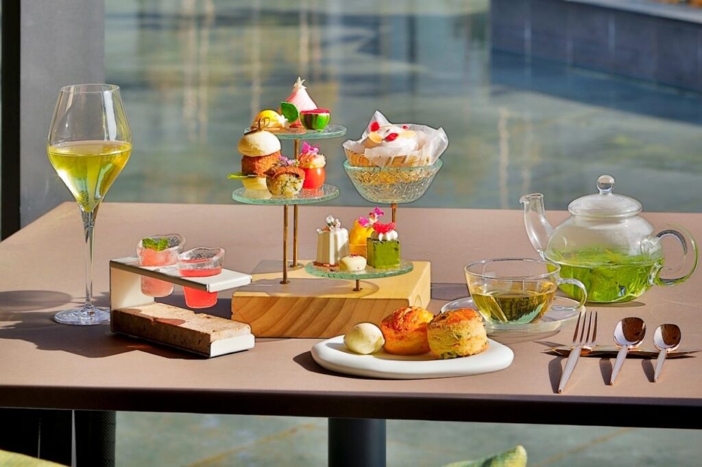 ROKU KYOTO, LXR Hotels ＆ Resorts　サマーアフタヌーンティー −青嶺−