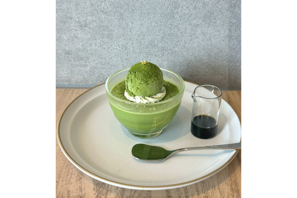 笹屋伊織　草津店限定　抹茶プリン