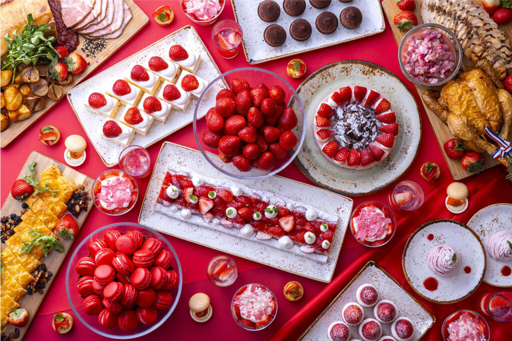 ハイアット リージェンシー 京都「ストロベリーアフタヌーンティーブッフェ」