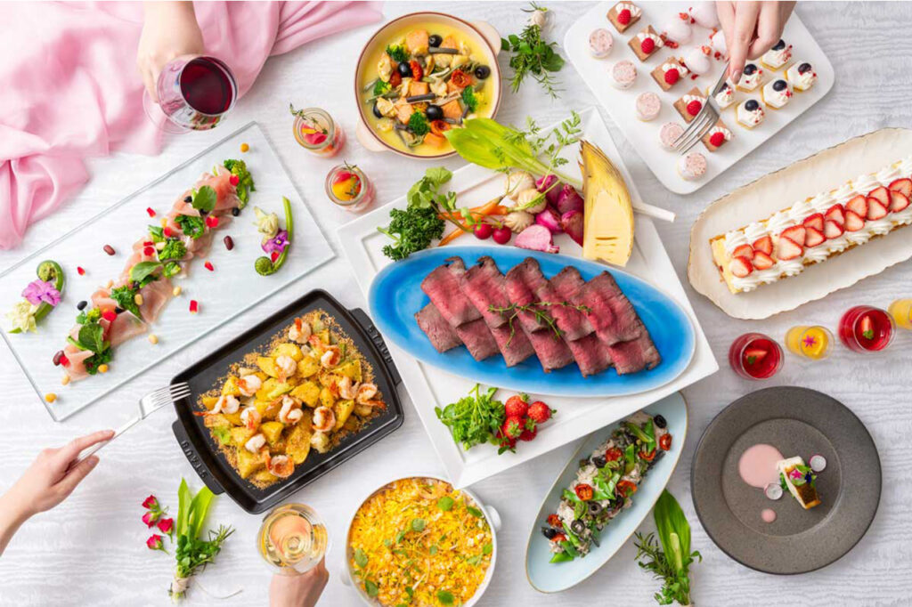 京都ブライトンホテル　春ブッフェ