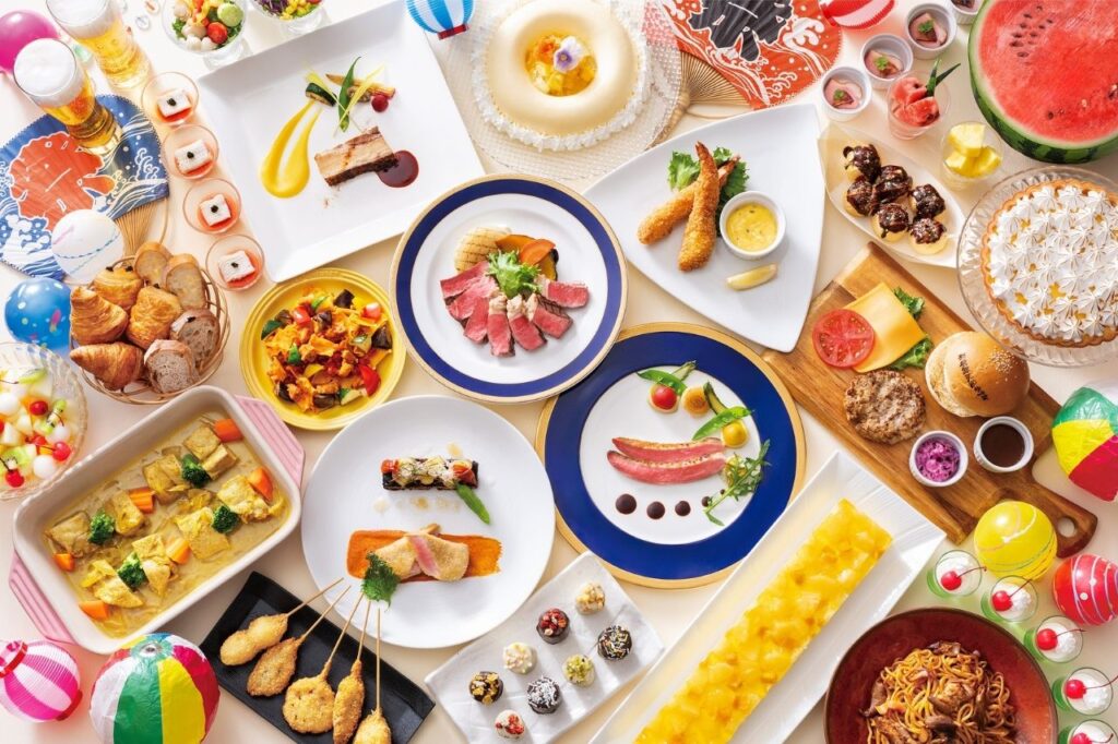 新阪急ホテル　京の夏祭りハーフビュッフェ