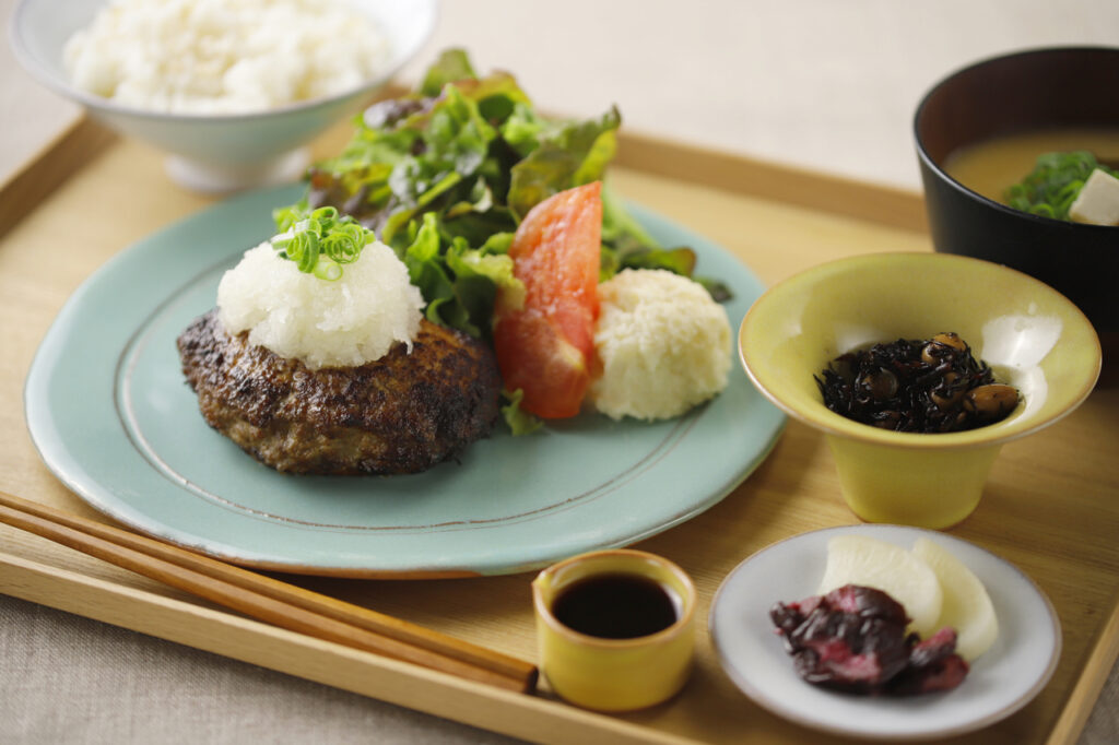 フクナガ901　ハンバーグプレート おろしポン酢