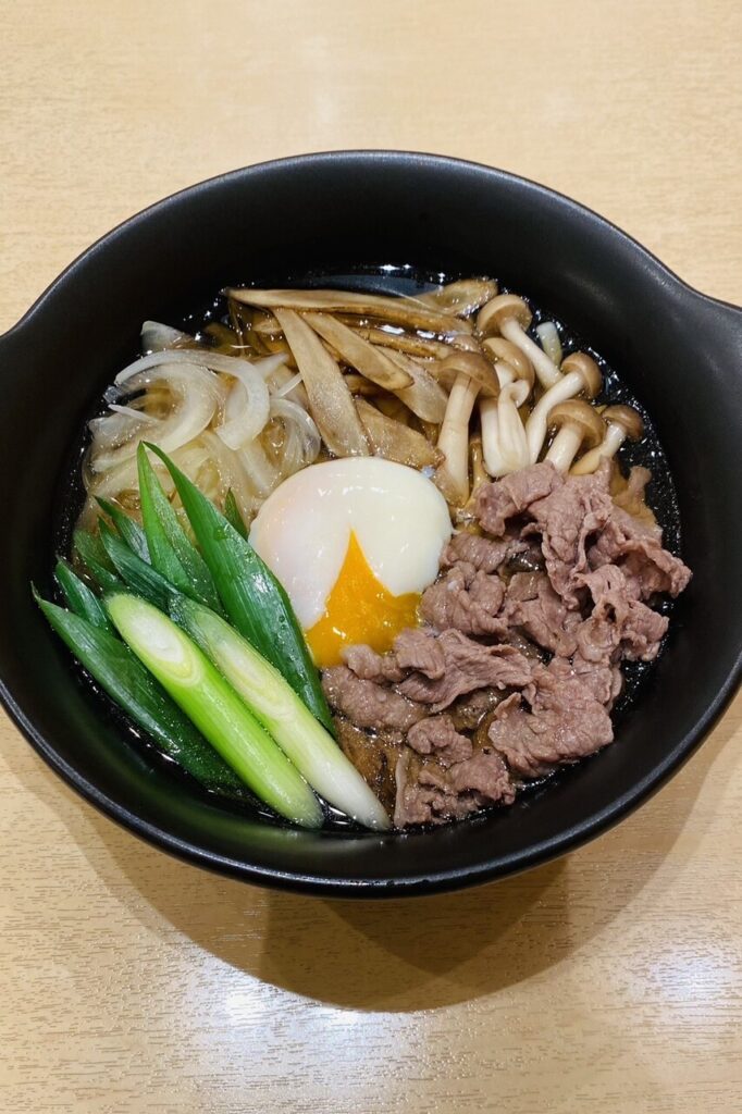 原了郭京都駅八条口店　和牛すき焼きうどん