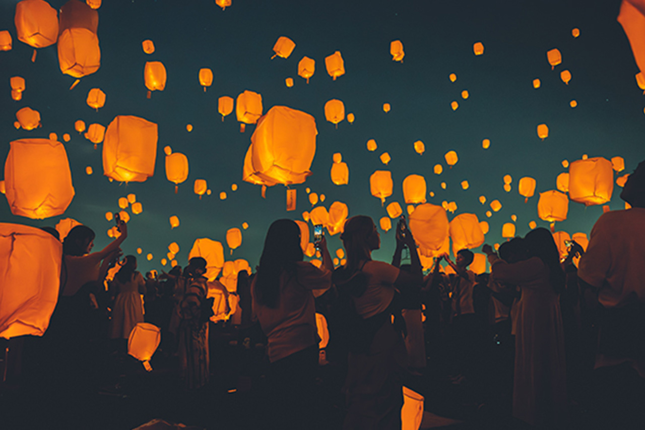 日本最大規模のスカイランタンフェスティバルで夏の夜空を堪能『七夕