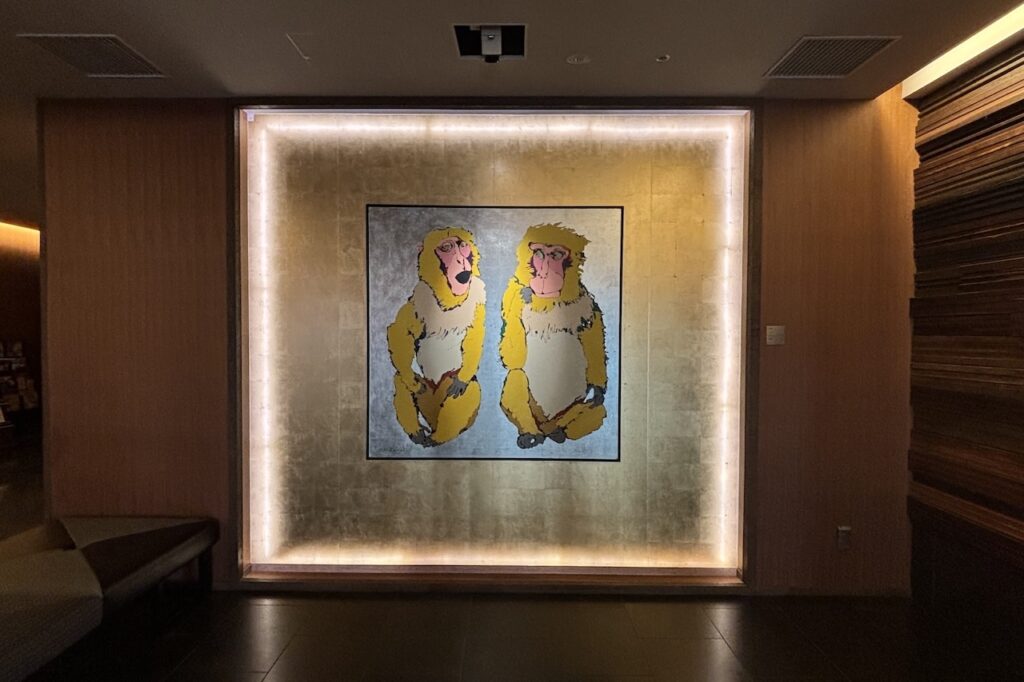 ノク京都のロビー