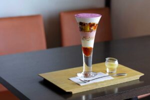 吉祥菓寮 お芋と林檎のパフェ