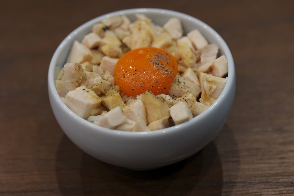 京都 鶏白湯そば 純〜四条烏丸〜　但馬鶏丼