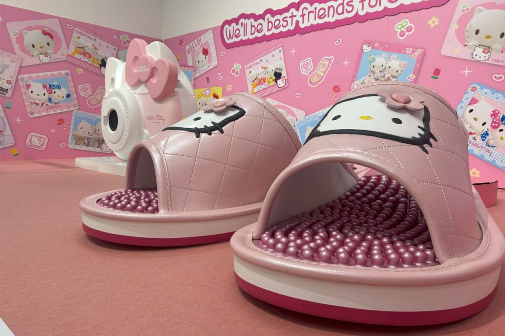 ハローキティ展の展示