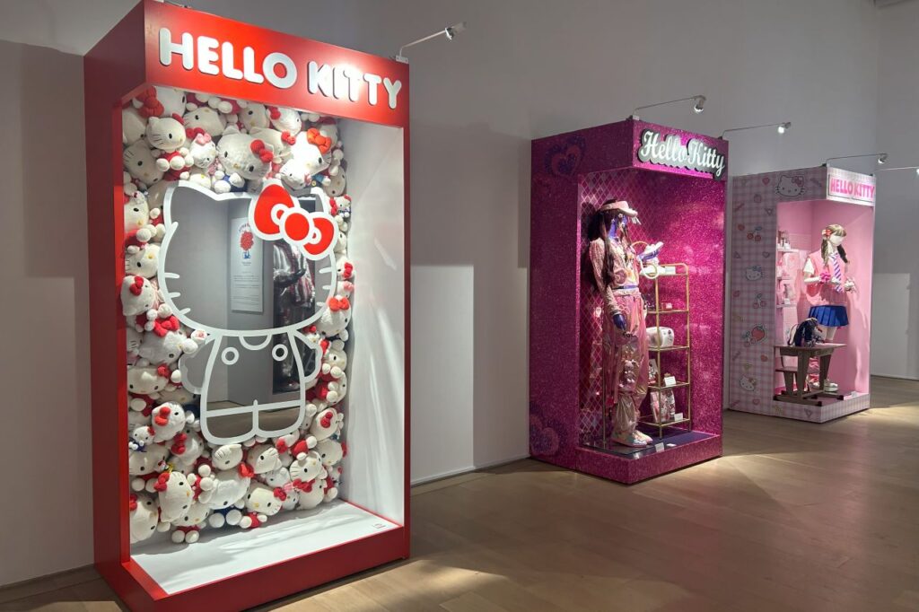 ハローキティ展の展示