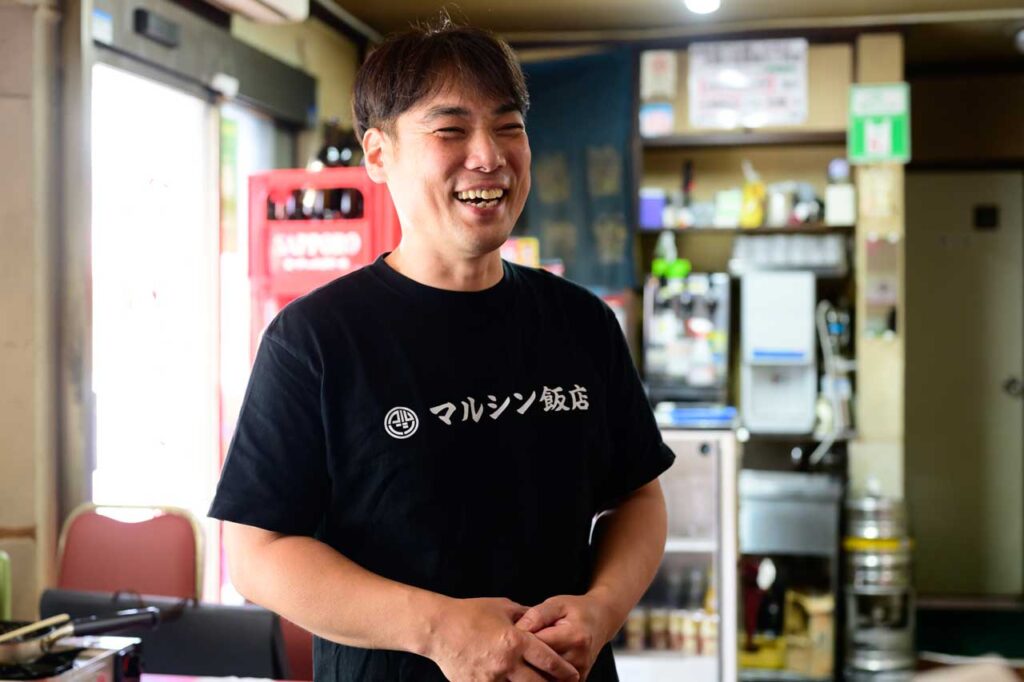 マルシン飯店の前川さん