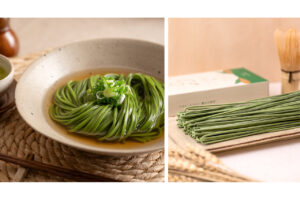 祇園辻利「抹茶うどん」