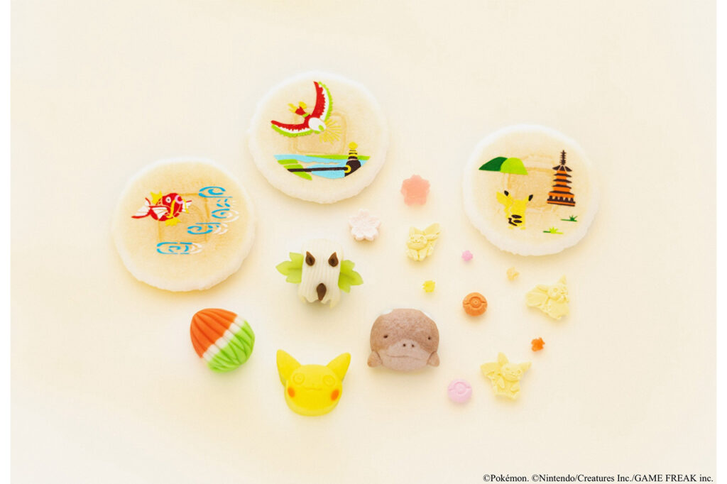 七條甘春堂 ポケモン京菓子