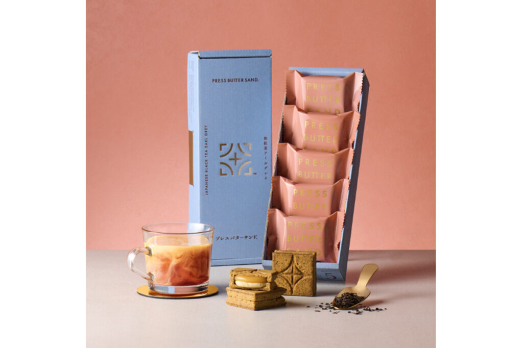 PRESS BUTTER SAND 和紅茶アールグレイ