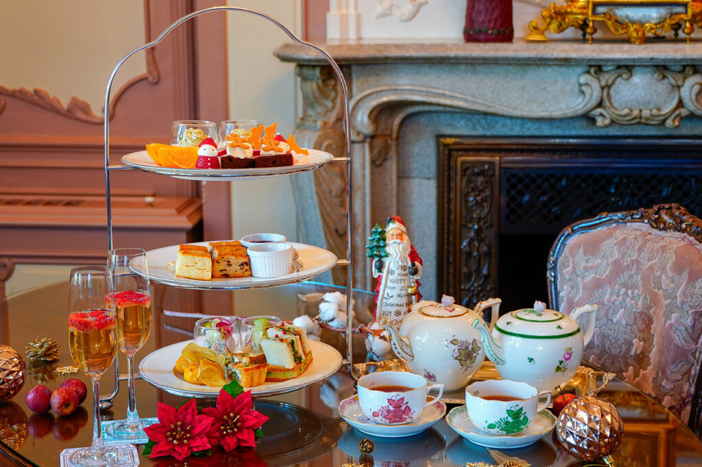 デザートカフェ長楽館　クリスマスアフタヌーンティー