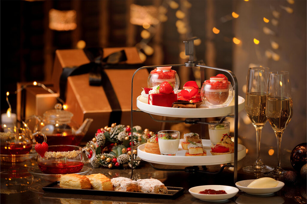 フォーシーズンズホテル京都　フェスティブアフタヌーンティー