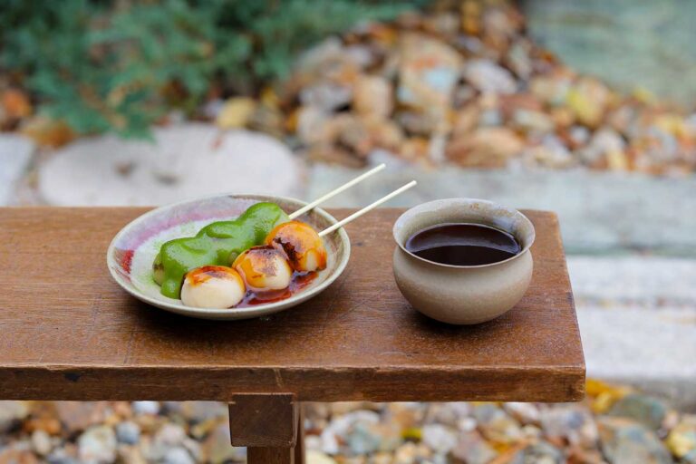 風とCOFFEE 団子とコーヒー