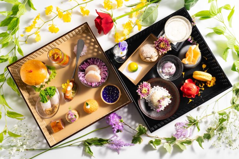 ダブルツリーbyヒルトン京都駅　フラワーアフタヌーンティ