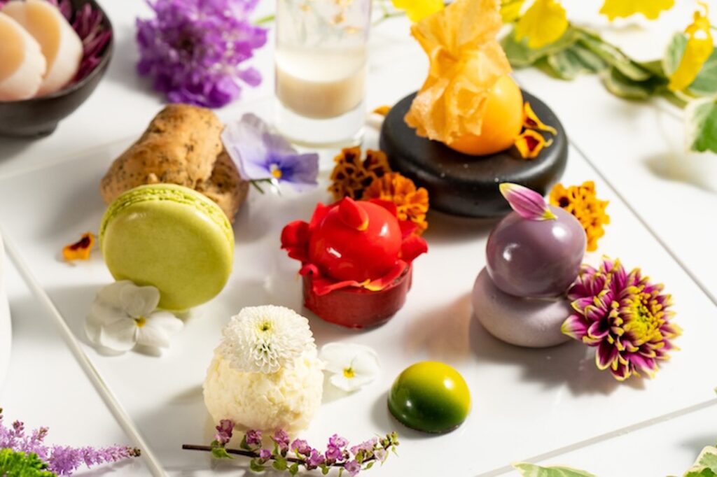 ダブルツリーbyヒルトン京都駅　フラワーアフタヌーンティ