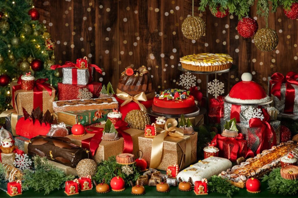 ヒルトン京都　フェスティブスイーツビュッフェ