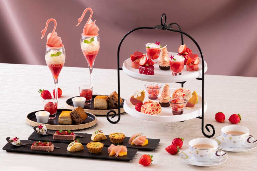 京都ブライトンホテル アフタヌーンティー