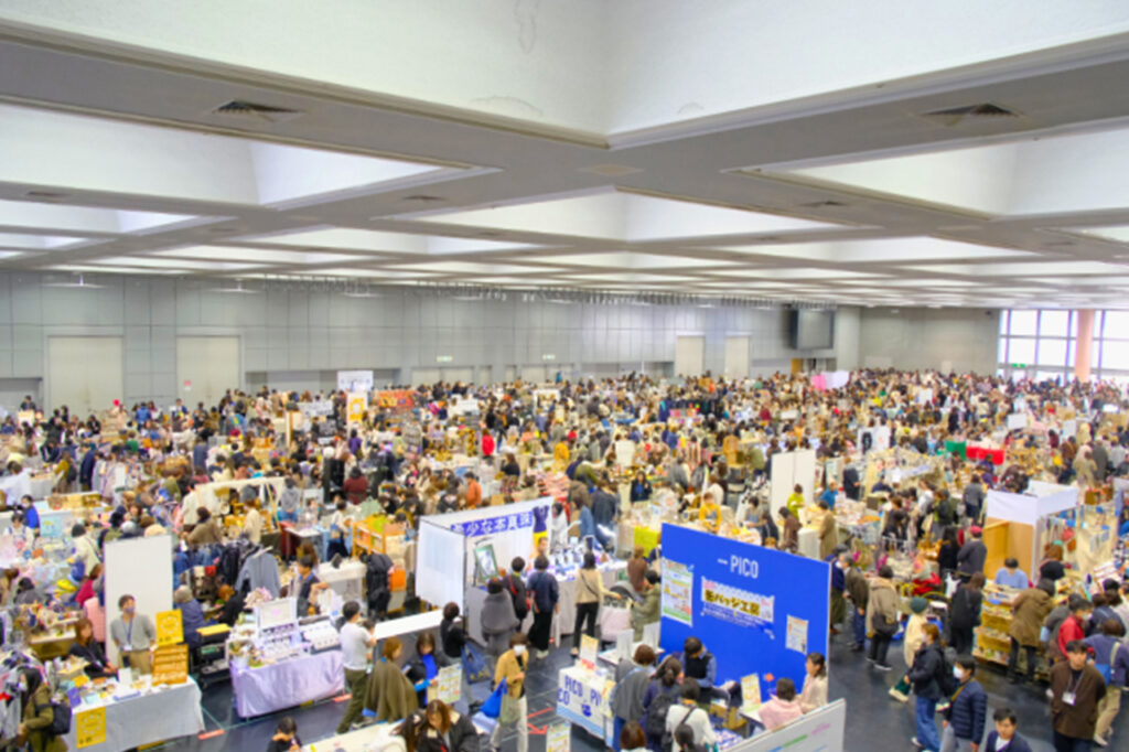 京都ハンドメイドマルシェ過去の様子